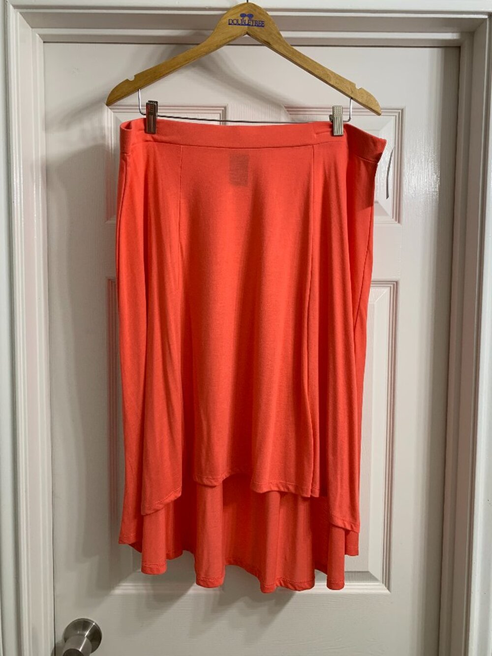 Faded Glory Women's Bright Orange Skirt, Size XL (NWT)
